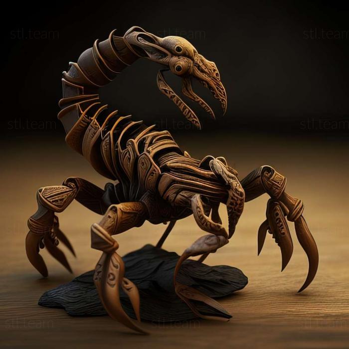 scorpion 3d model